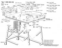 Bosch 1 609 280 015 ---- Saw Table Spare Parts